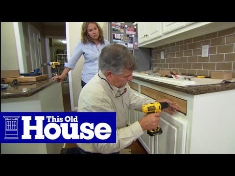 How to Install Full-Extension Cabinet Drawers | This Old House