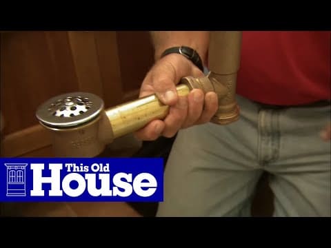 How to Fix a Bathtub Drain Stopper | This Old House