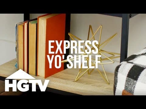 3 Ways to Decorate a Bookshelf – HGTV Happy