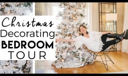 Christmas Decorating Bedroom Tour | Christmas 2020 | Kinwoven Christmas
