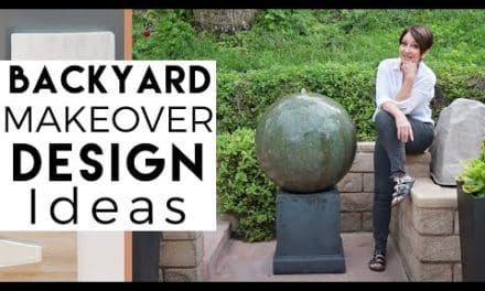INTERIOR DESIGN | My Backyard Makeover and Ideas for Decorating Your Backyard