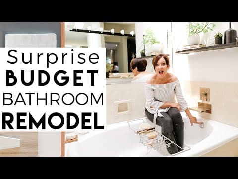 INTERIOR DESIGN | Surprise Budget Bathroom Remodel