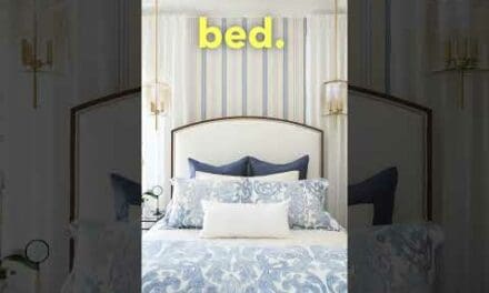 Which wall does the bed go on? #shorts