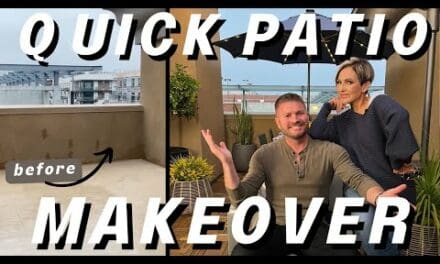 Quick PATIO MAKEOVER | Outdoor Decorating Ideas
