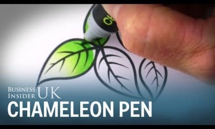 This pen can draw over 100 colour tones in one go