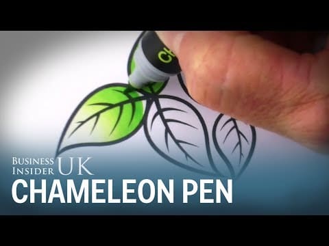 This pen can draw over 100 colour tones in one go