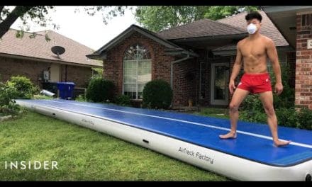 World-Class Gymnast’s Workout While Stuck At Home