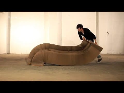 Chair Looks Just Like An Accordian